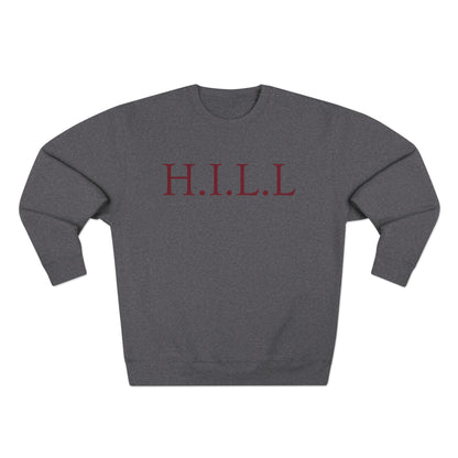 Hill Christian Marron Words Crewneck