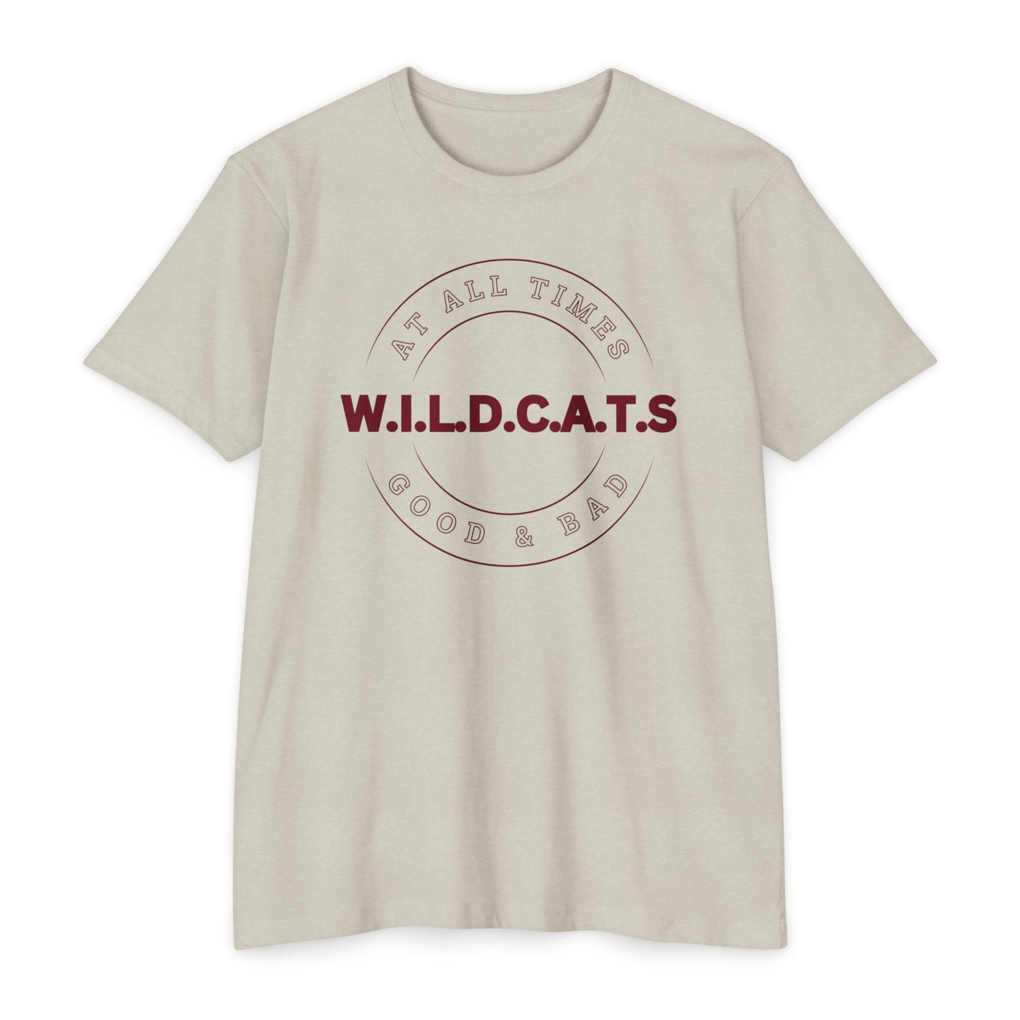 Wildcats Christian Marron Letters & Picture