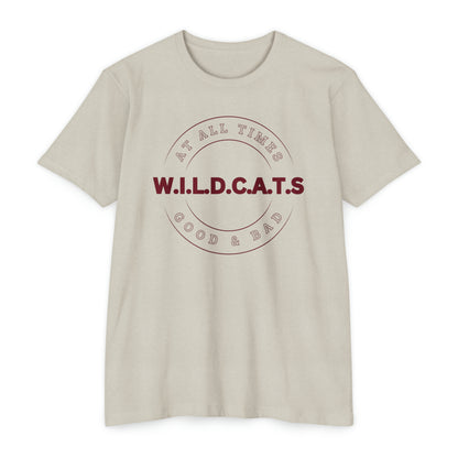 Wildcats Christian Marron Letters & Picture