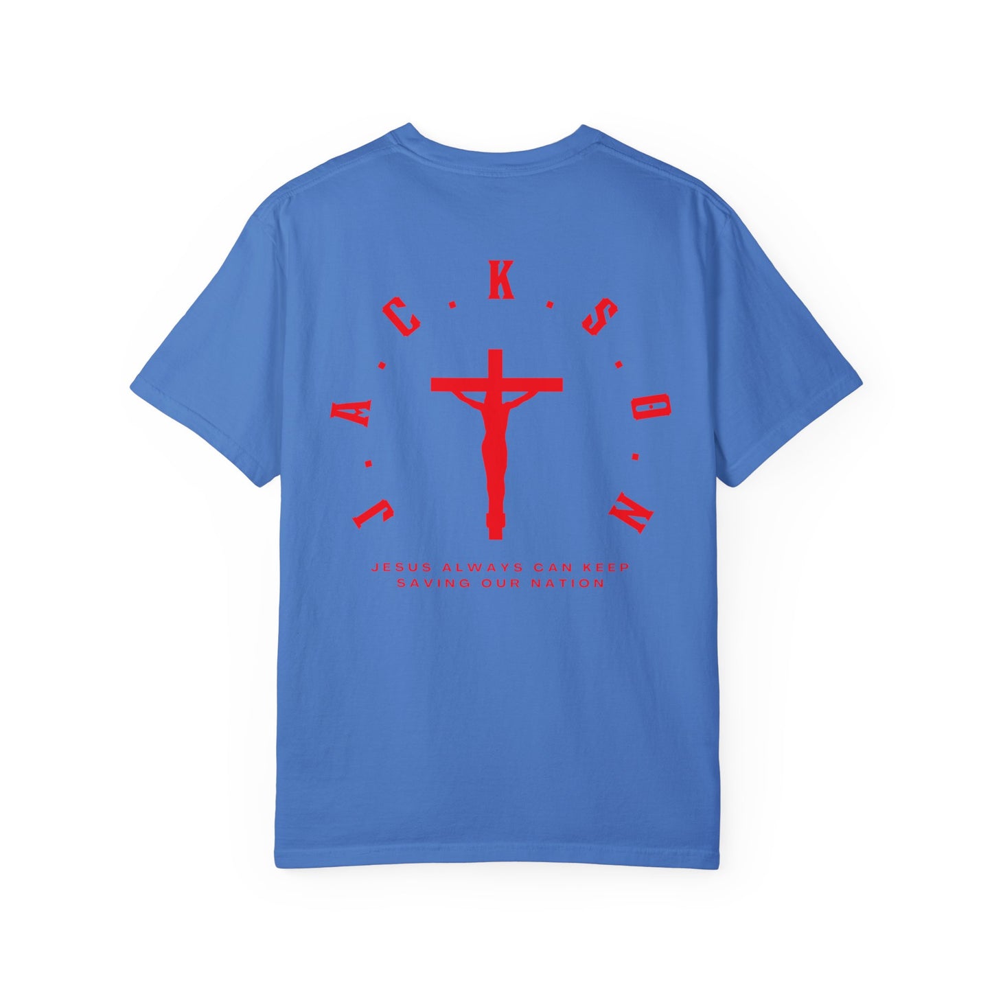 Jackson Believing Christian Red Letters & Cross