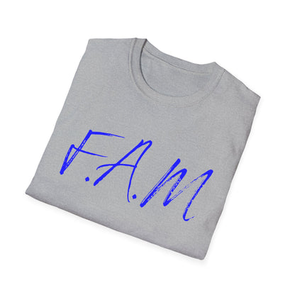 Fam Christian Blue Letters & Image