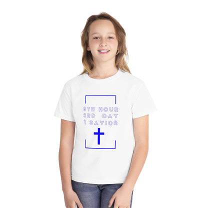 Youth 931 Christian Blue Letters