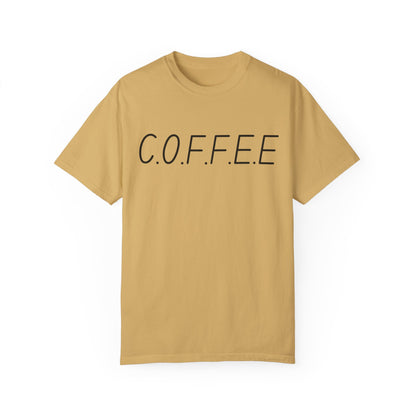 Specialty Adult Coffee Christian Blue Words & Woman Image