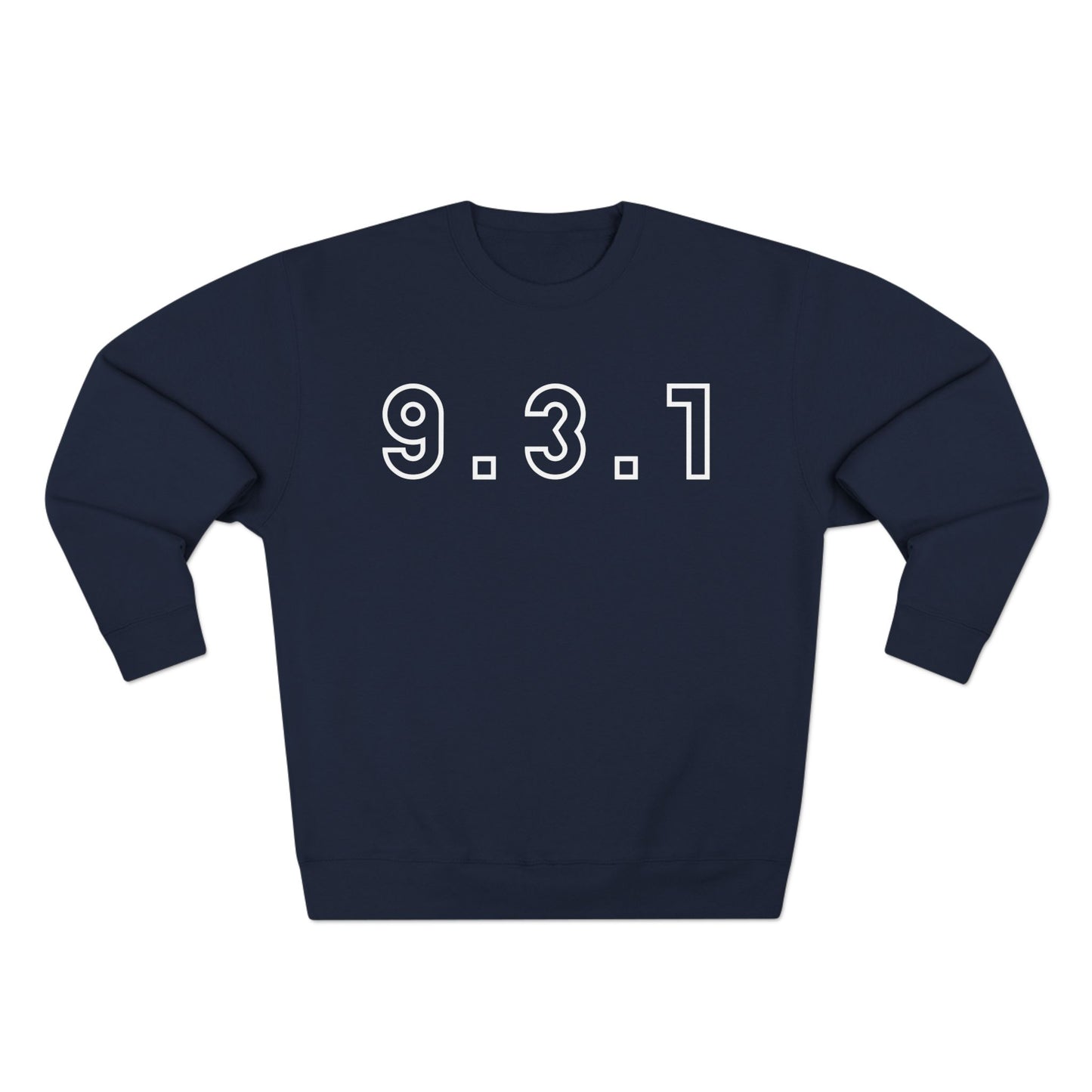 931 Crewneck White Words