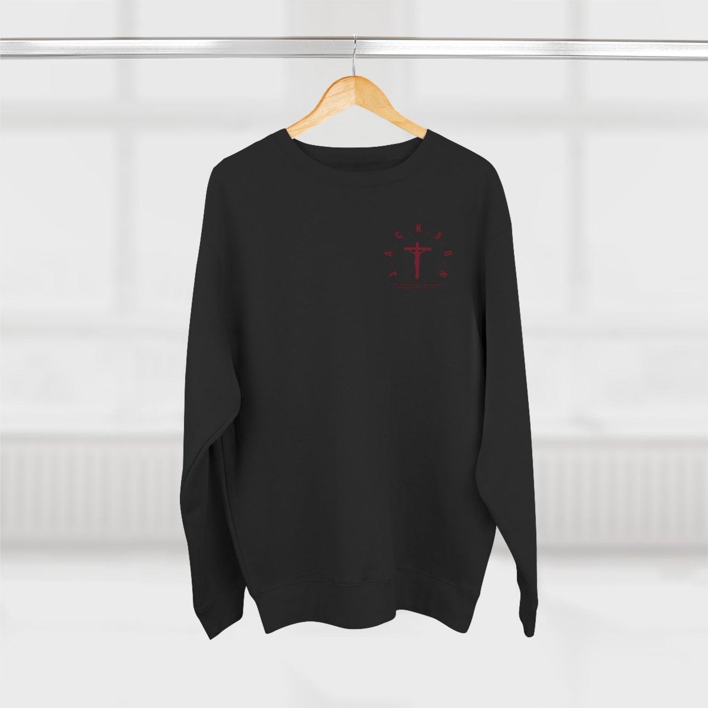 Jackson Marron Cross & Letters Crewneck