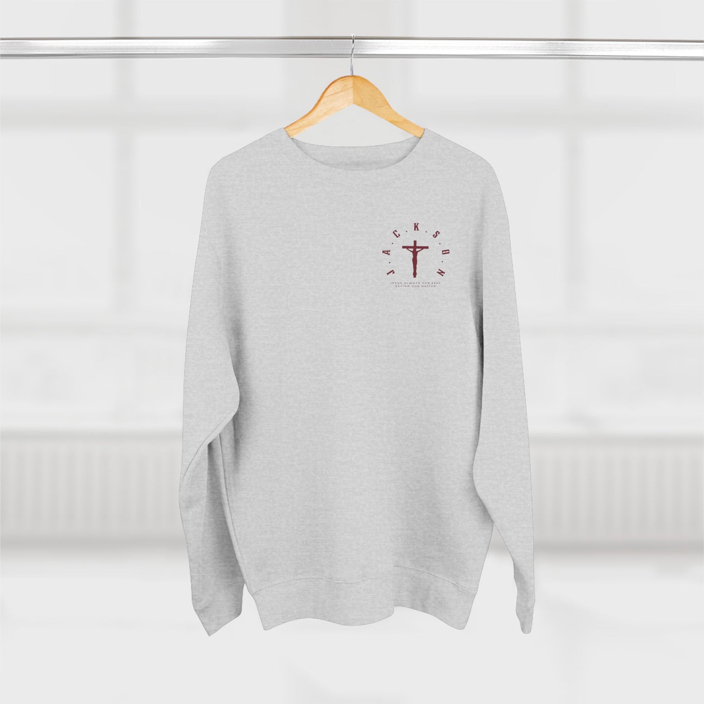 Jackson Marron Cross & Letters Crewneck