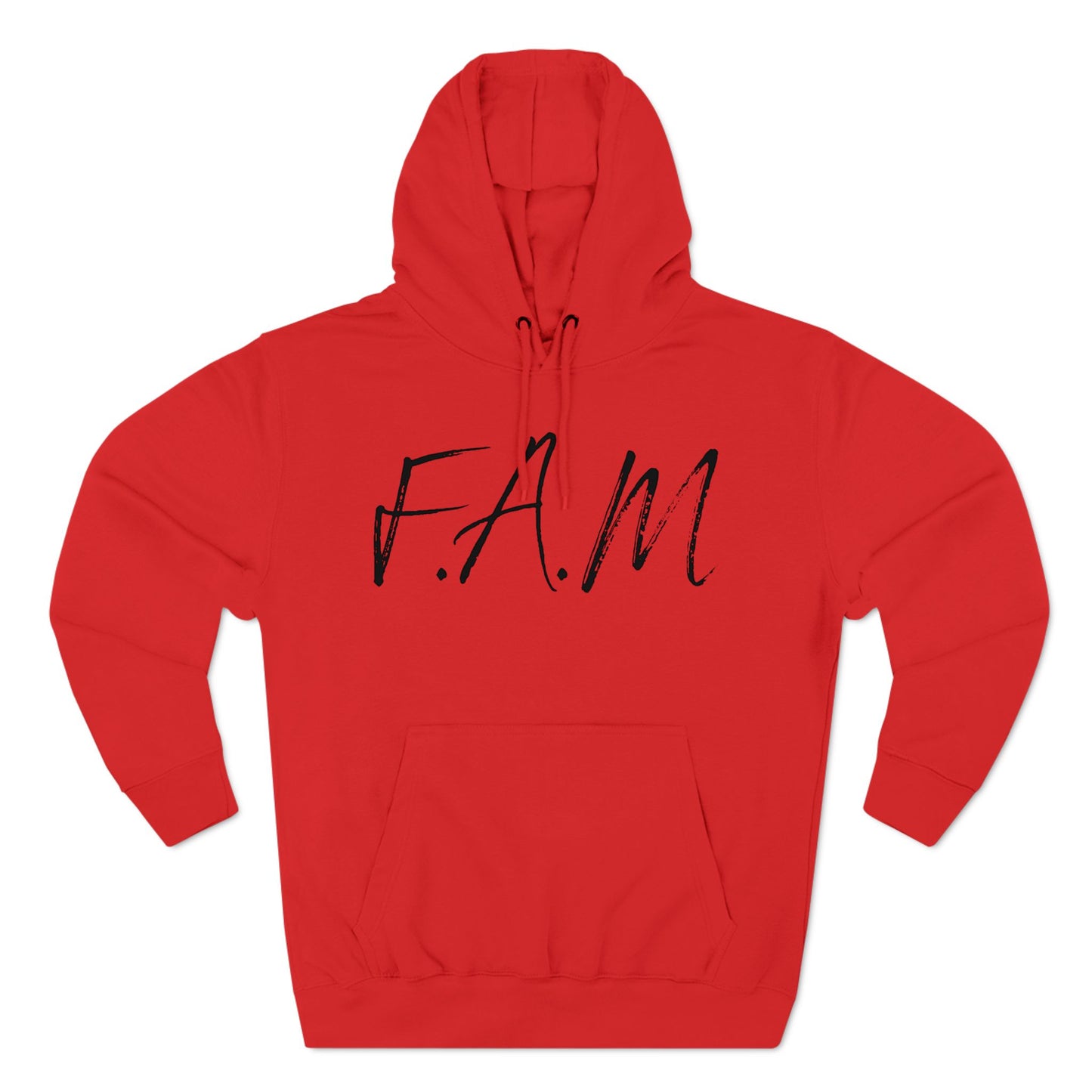 Fam Hoodie Black Words