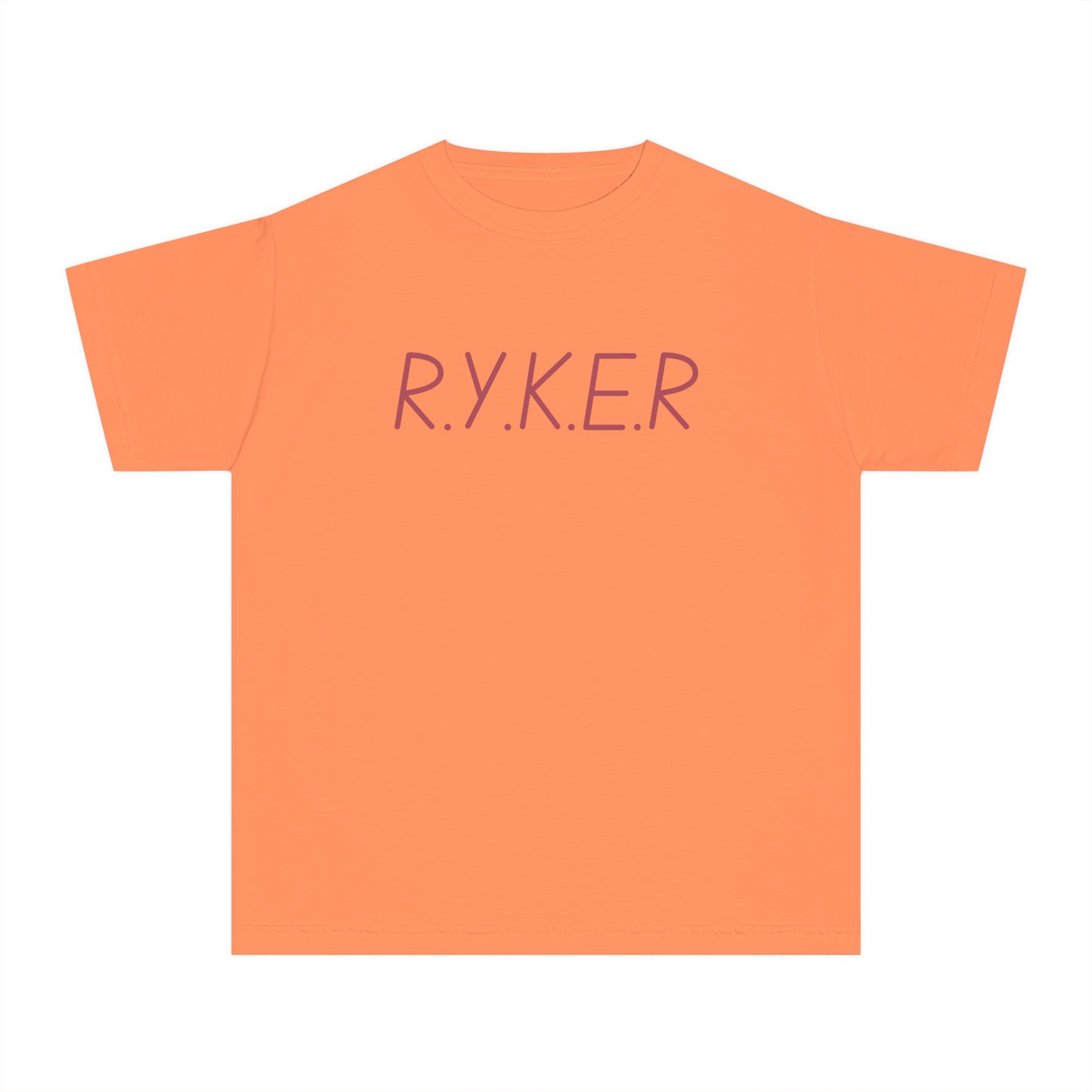 Youth RYKER Christian Marron Letters