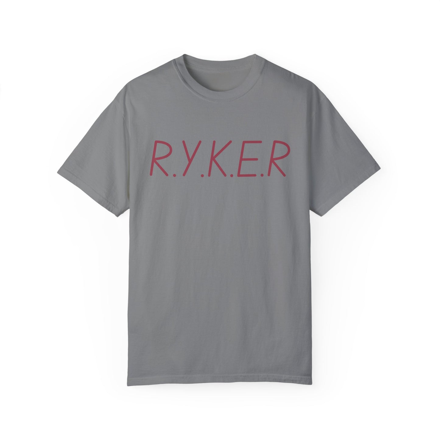 RYKER Christian Marron Letters