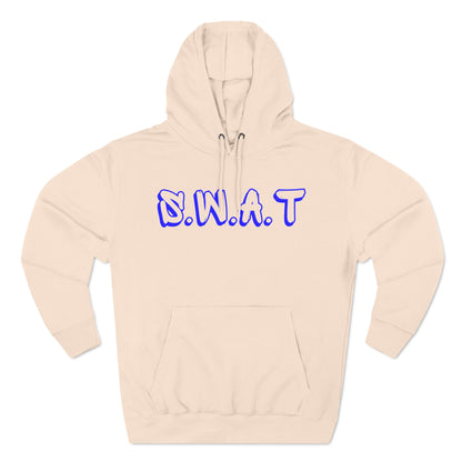 Swat Christian Blue Words Hoodie