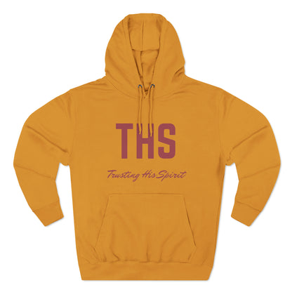 Adult THS Christian Marron Letters Hoodie