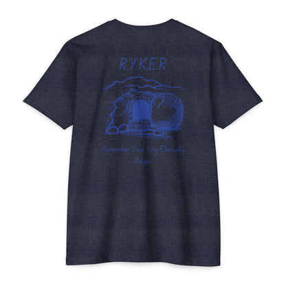 RYKER Christian Blue Letters Blended