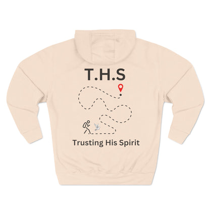 Adult T.H.S Trusting His Spirit Specialty Hoodie Black Letters