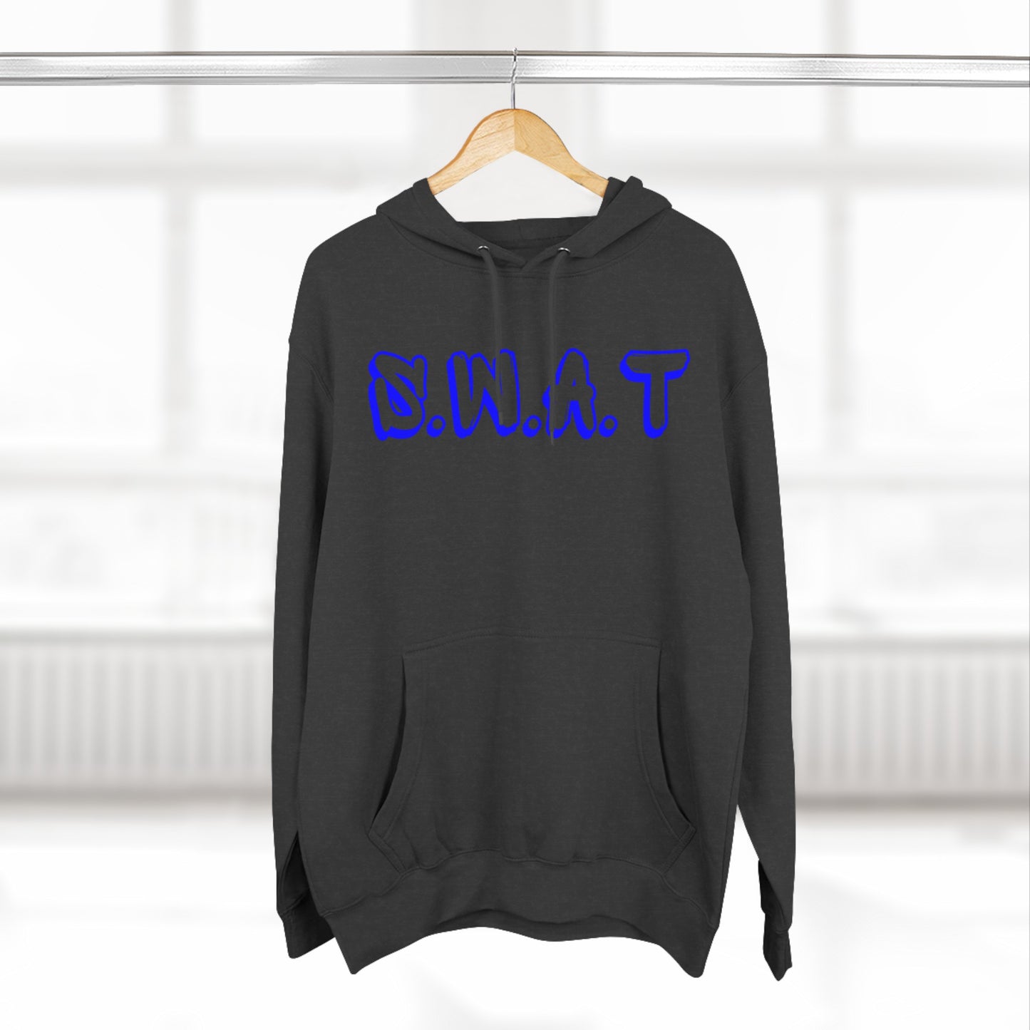 Swat Christian Blue Words Hoodie