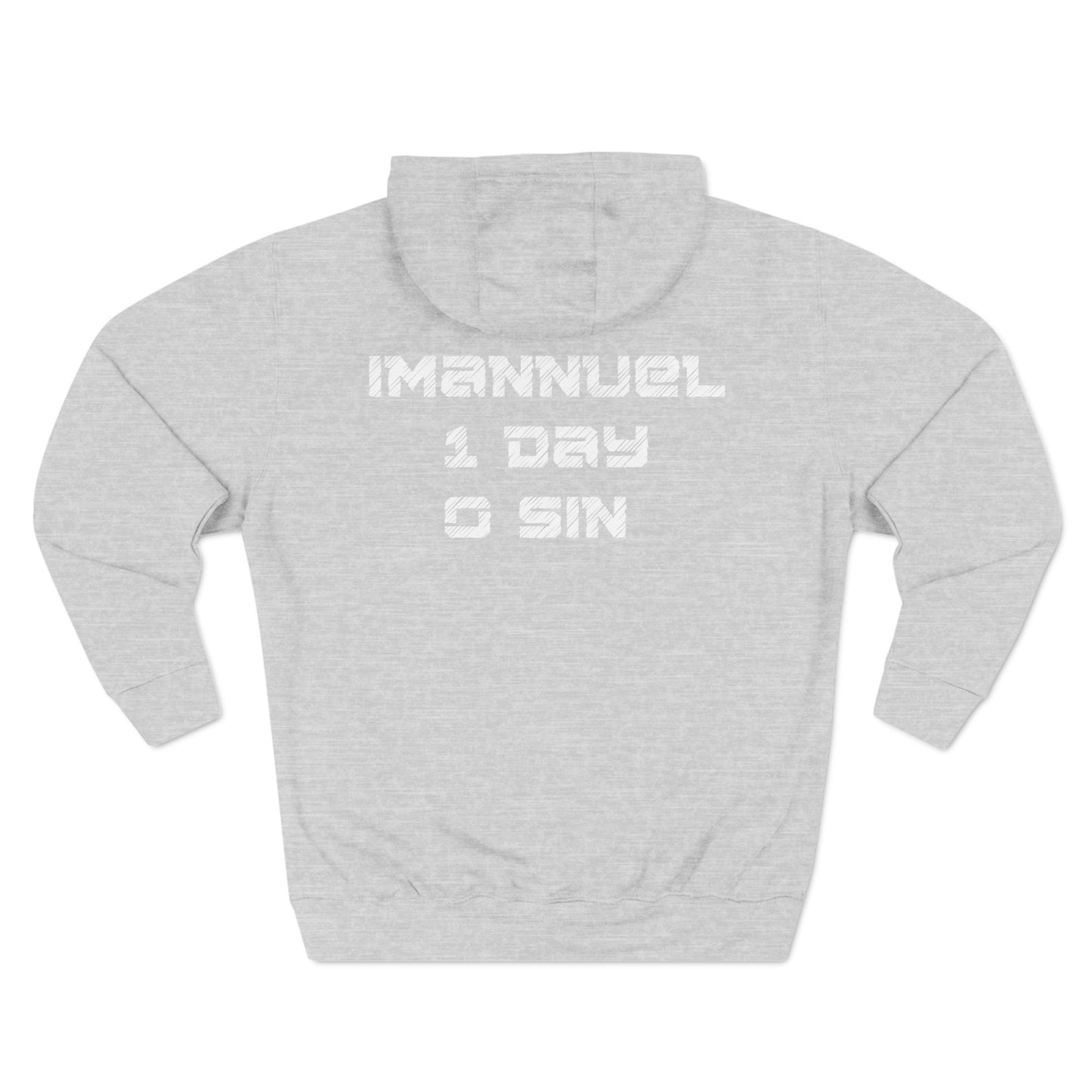 I-10 Christian White Words Hoodie