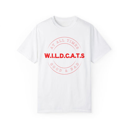 Wildcats Christian Red Letters & Picture