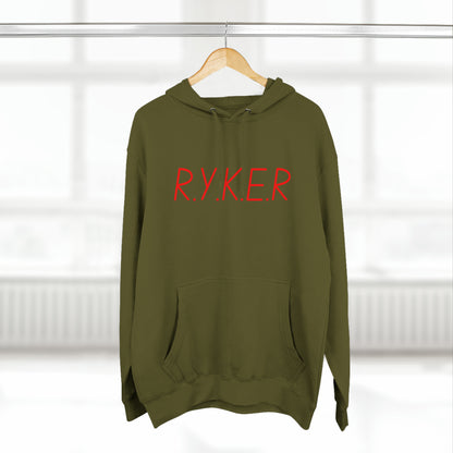 RYKER Christian Red Letters Hoodie