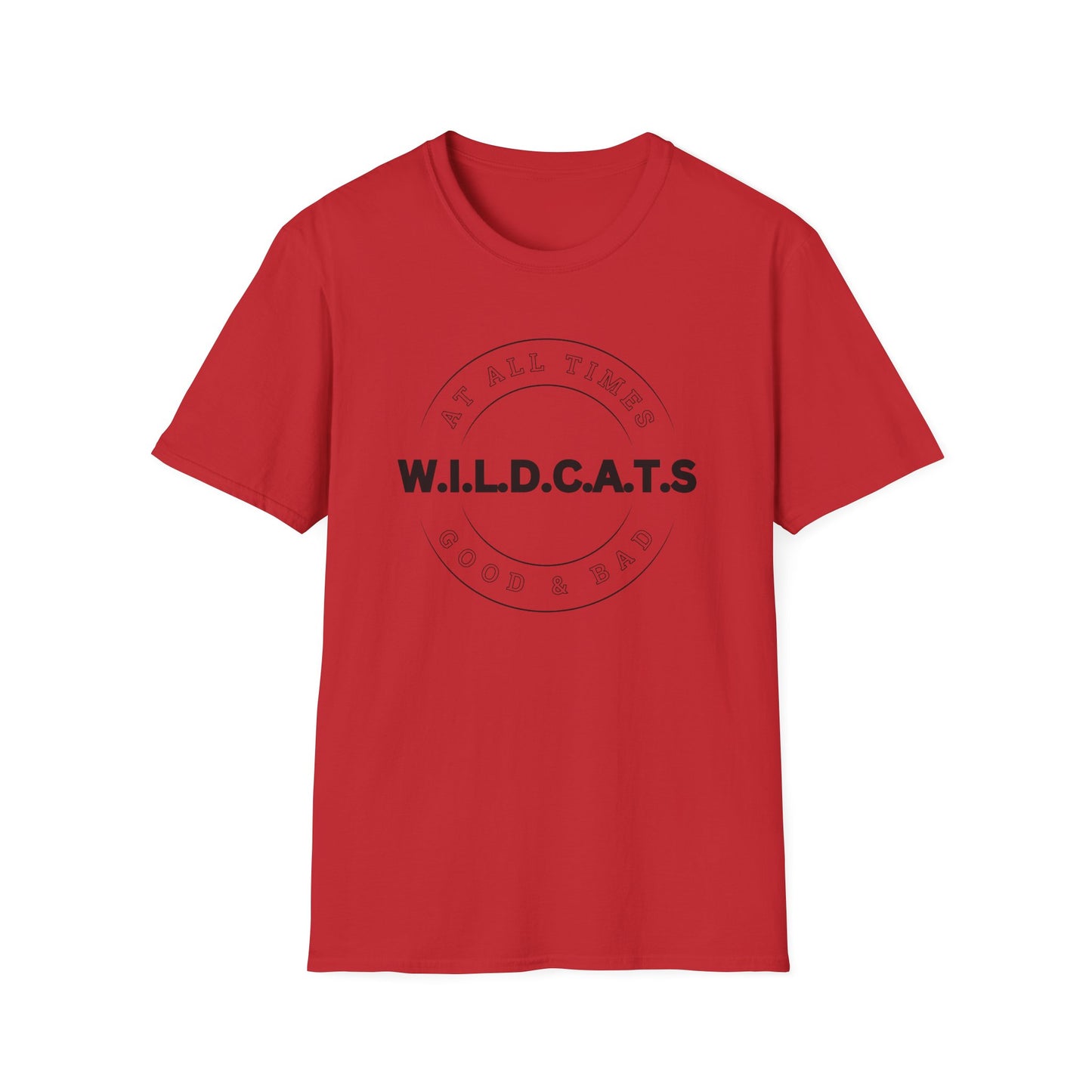 Wildcats Christian Black Letters & Picture