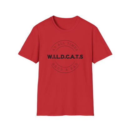 Wildcats Christian Black Letters & Picture