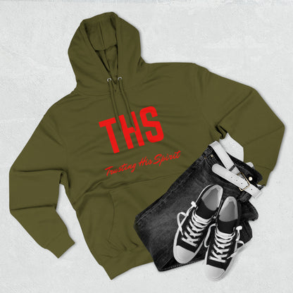 Adult THS Christian Red Letters Hoodie