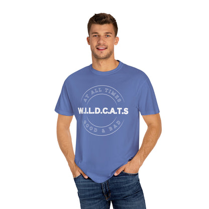 Wildcats Christian White Letters & Picture