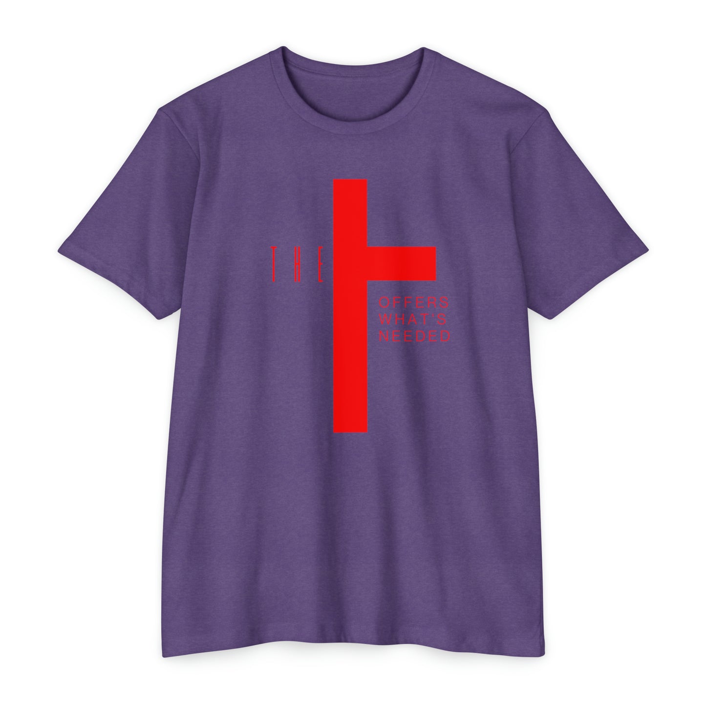 T-Town Red Cross & Letters Blended