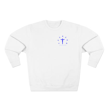 Jackson Blue Cross & Letters Crewneck