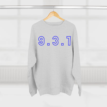 931 Crewneck Blue Words