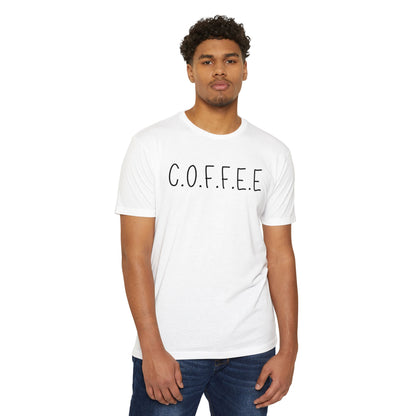 Specialty Adult Coffee Christian Blue Words & Men Image