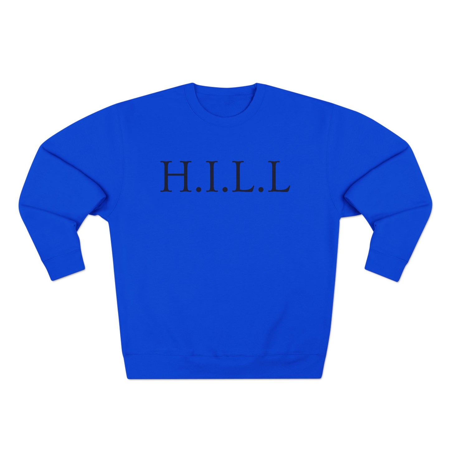 Hill Christian Black Words Crewneck