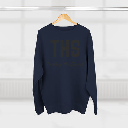 Adult THS Christian Black Letters Crewneck