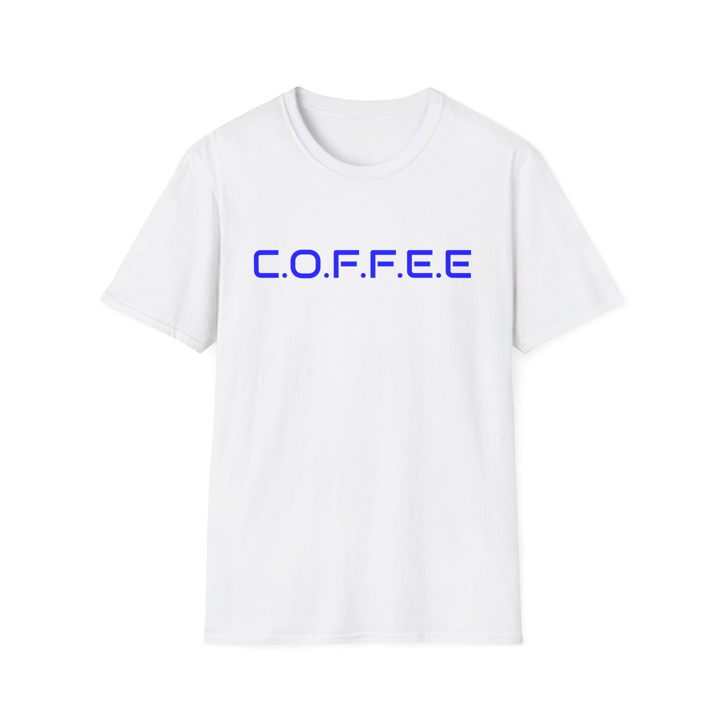 Adult Coffee Christian Blue Words Only