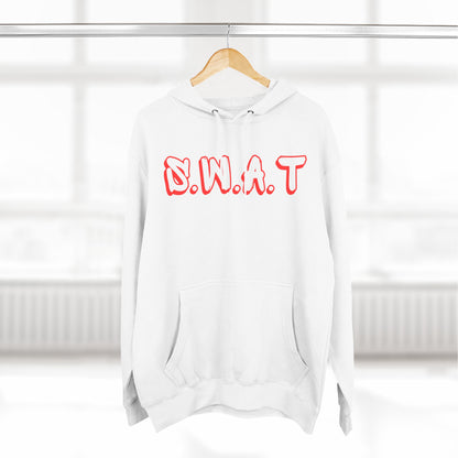 Swat Christian Red Words Hoodie