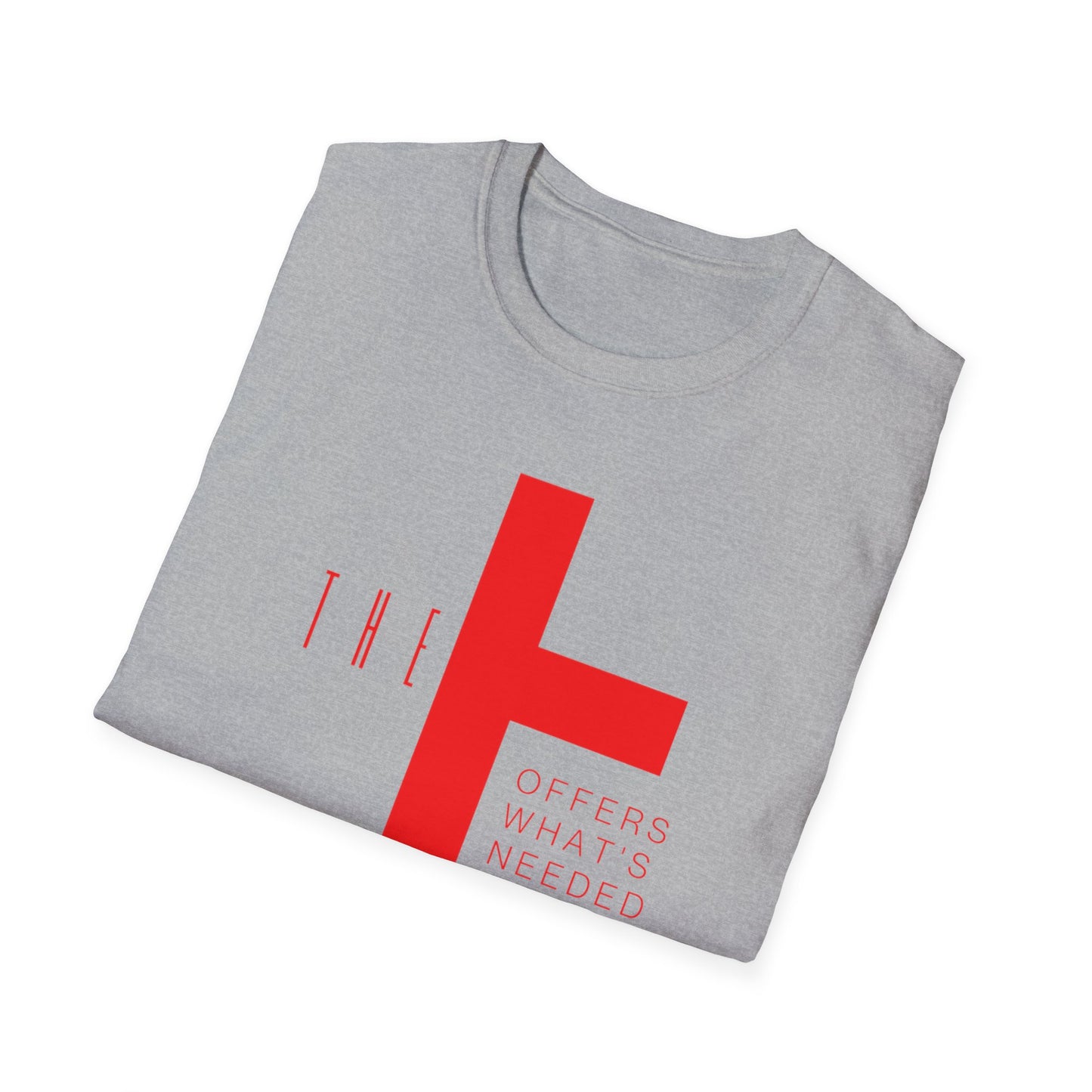 T-Town Red Cross & Letters Blended