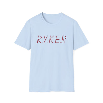 RYKER Christian Marron Letters