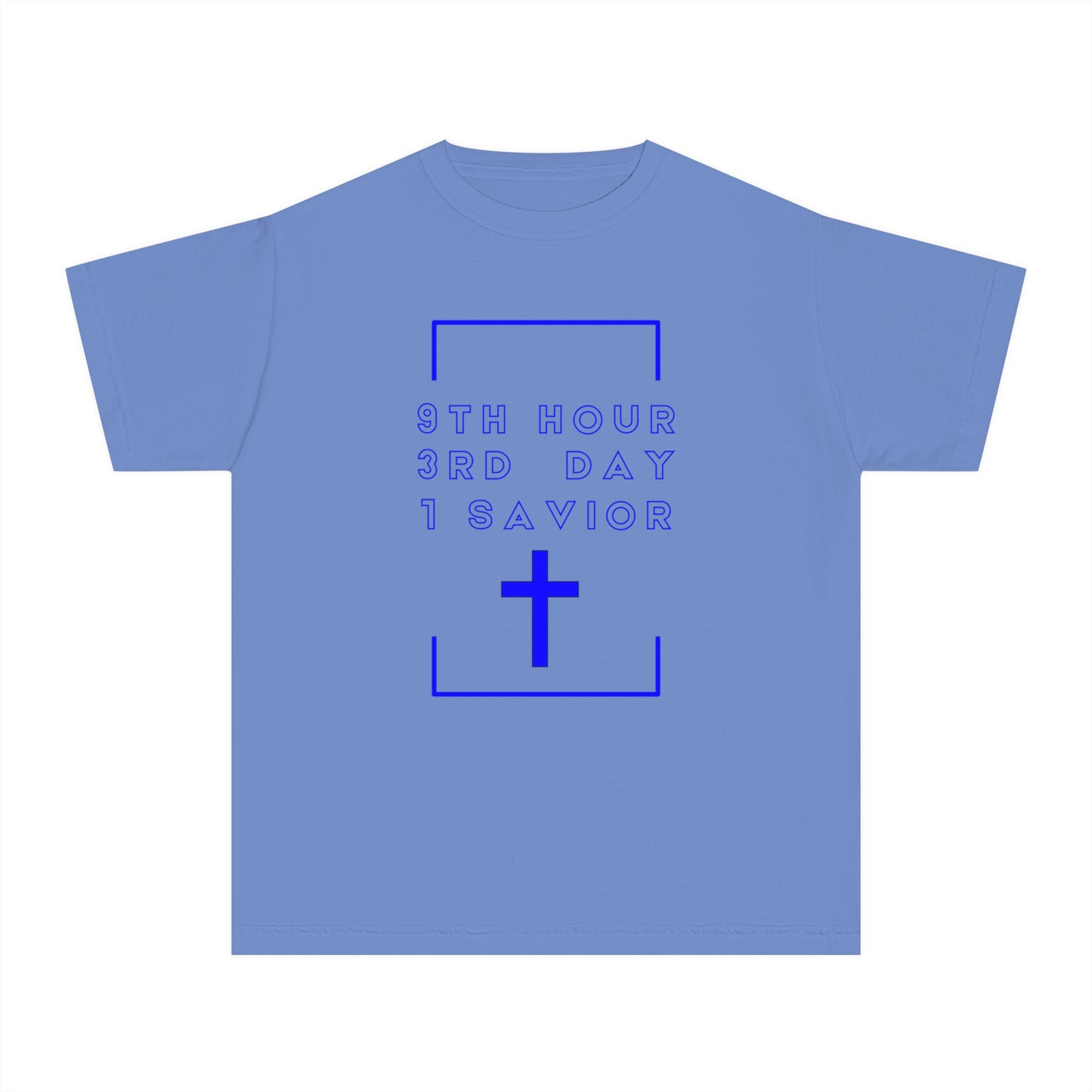 Youth 931 Christian Blue Letters