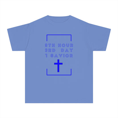 Youth 931 Christian Blue Letters