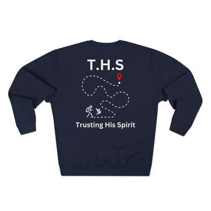 Adult T.H.S Trusting His Spirit Specialty Hoodie White Letters