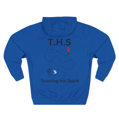 Adult T.H.S Trusting His Spirit Specialty Hoodie Black Letters