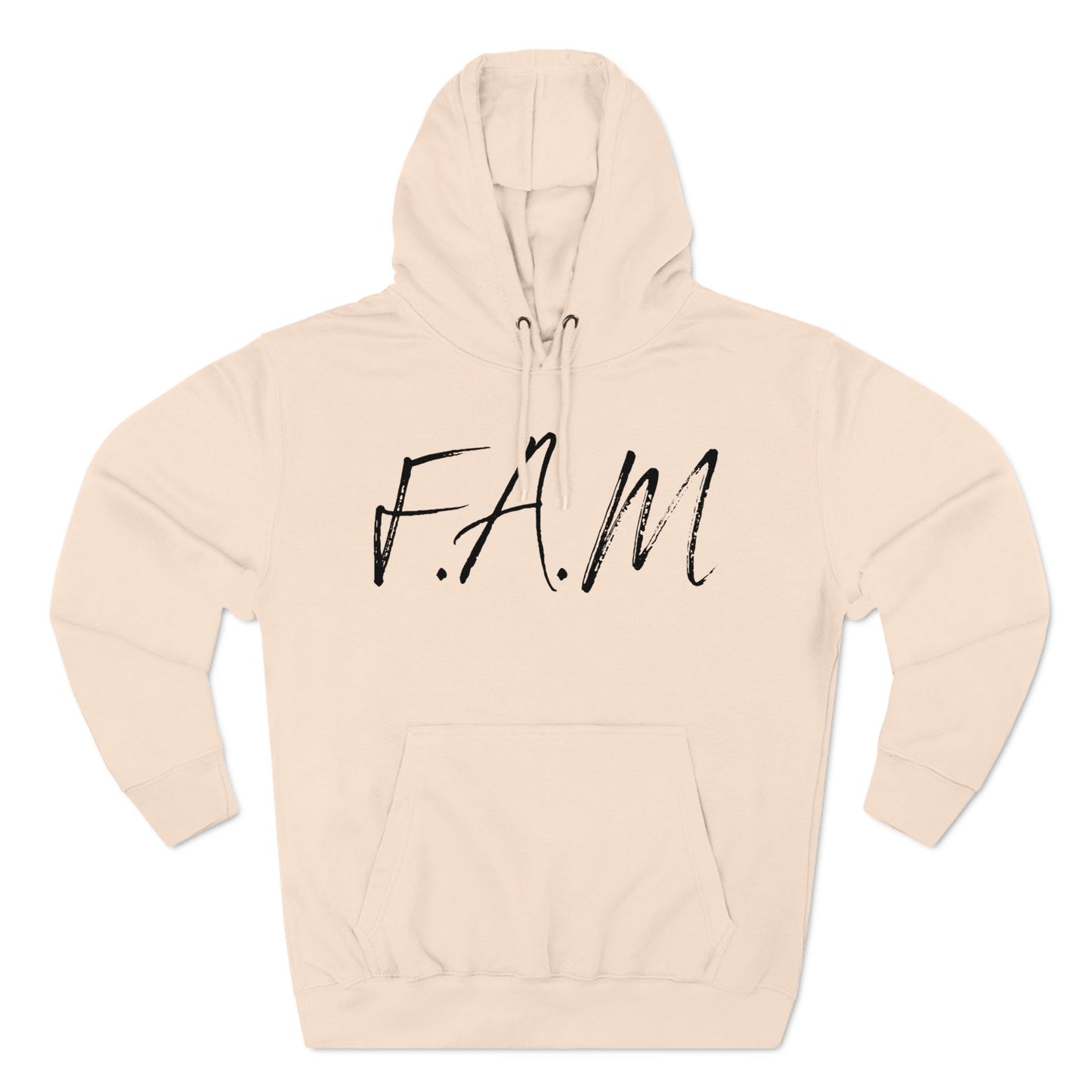 Fam Hoodie Black Words