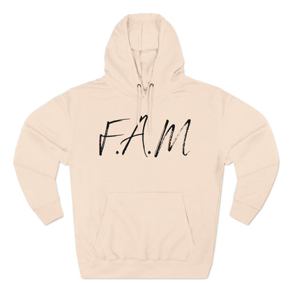 Fam Hoodie Black Words