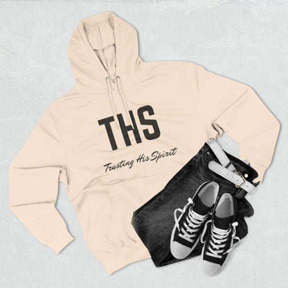 Adult THS Christian  Black Letters Hoodie