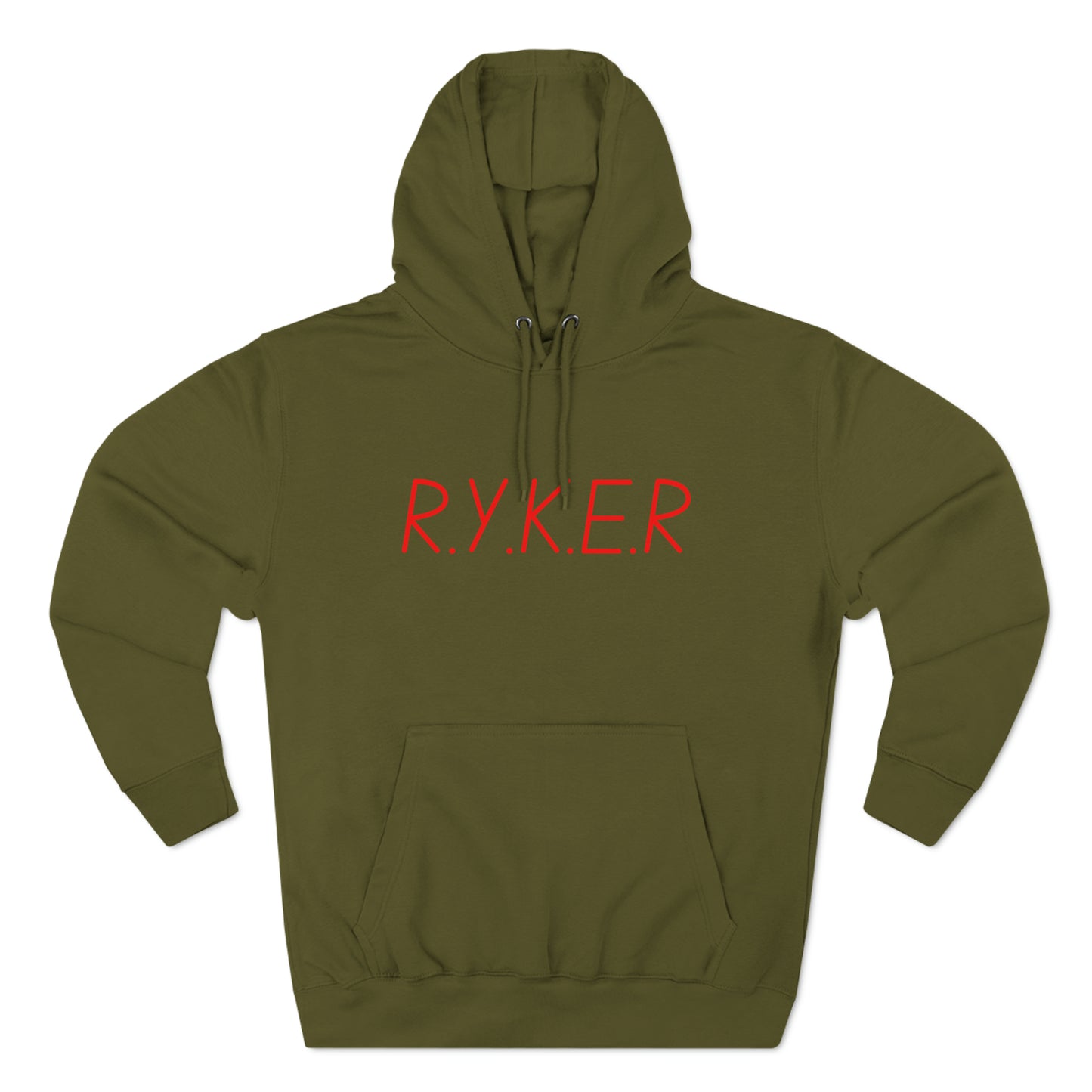 RYKER Christian Red Letters Hoodie