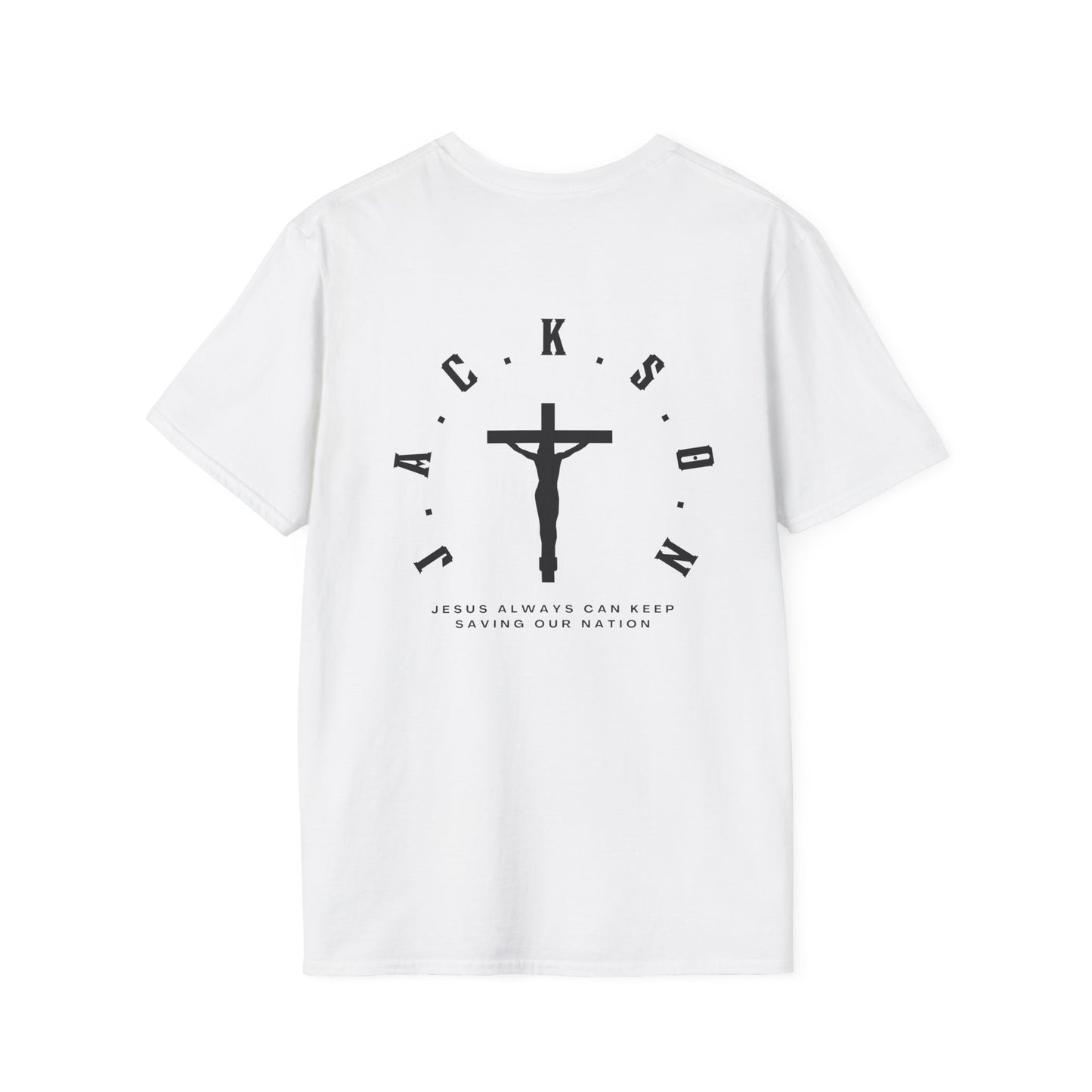 Jackson Believing Christian Black Letters & Cross