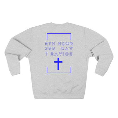 931 Crewneck Blue Words