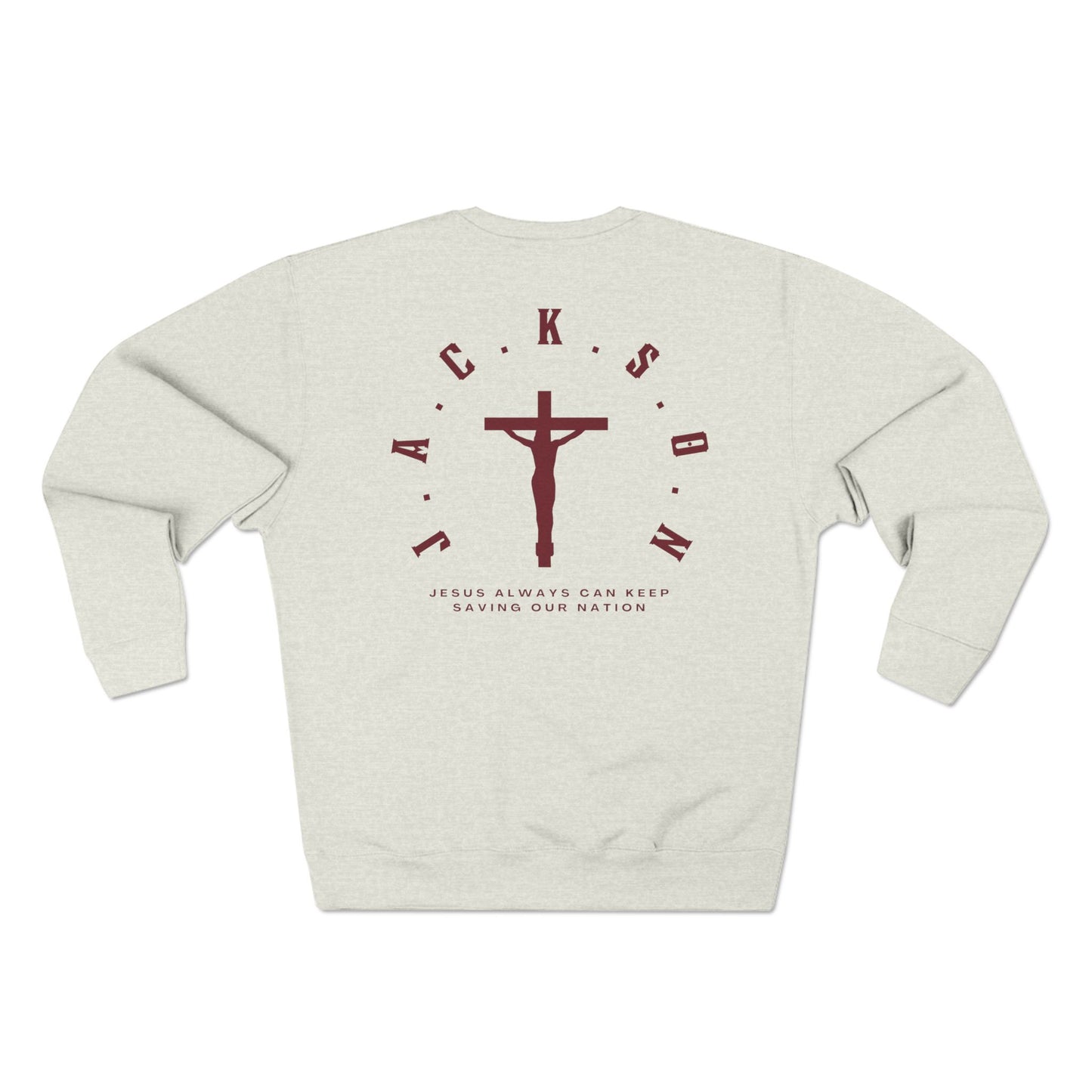 Jackson Marron Cross & Letters Crewneck