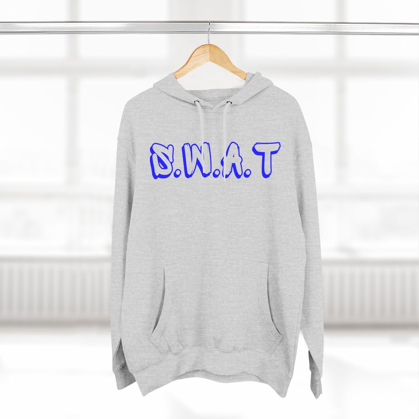 Swat Christian Blue Words Hoodie