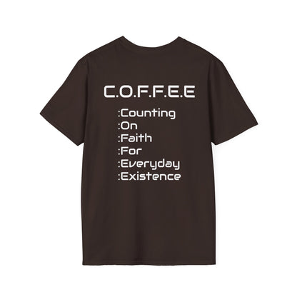 Adult Coffee Christian White Words Only