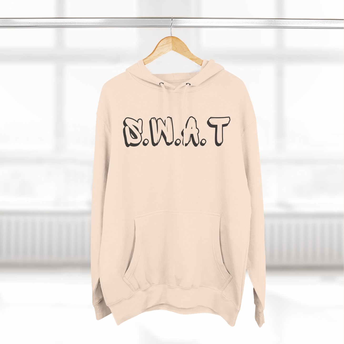 Swat Christian Black Words Hoodie