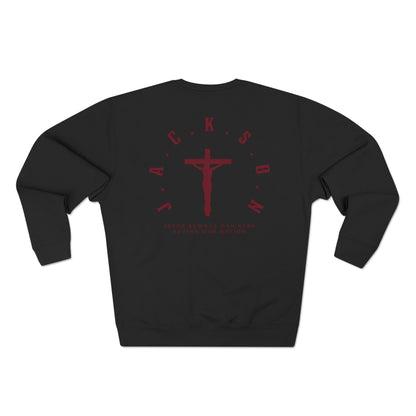 Jackson Marron Cross & Letters Crewneck